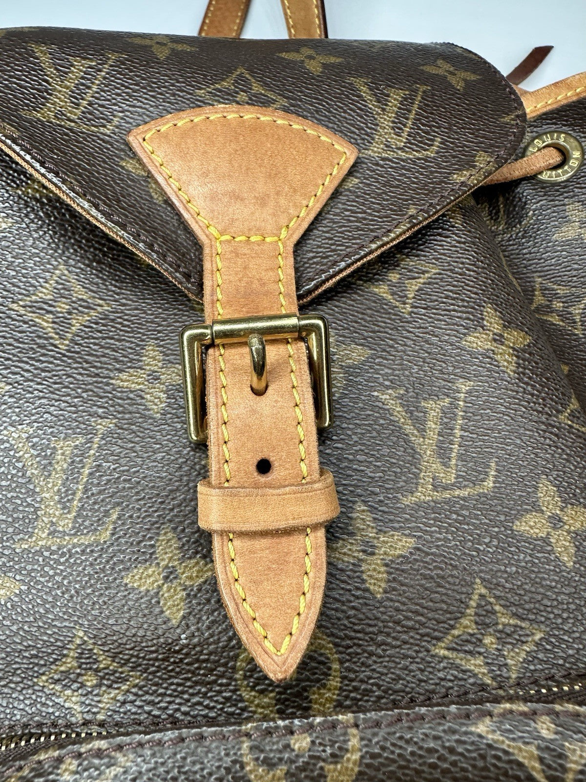 Louis Vuitton Montsouris (PM) Rucksack Backpack M51136 Monogram January 2000