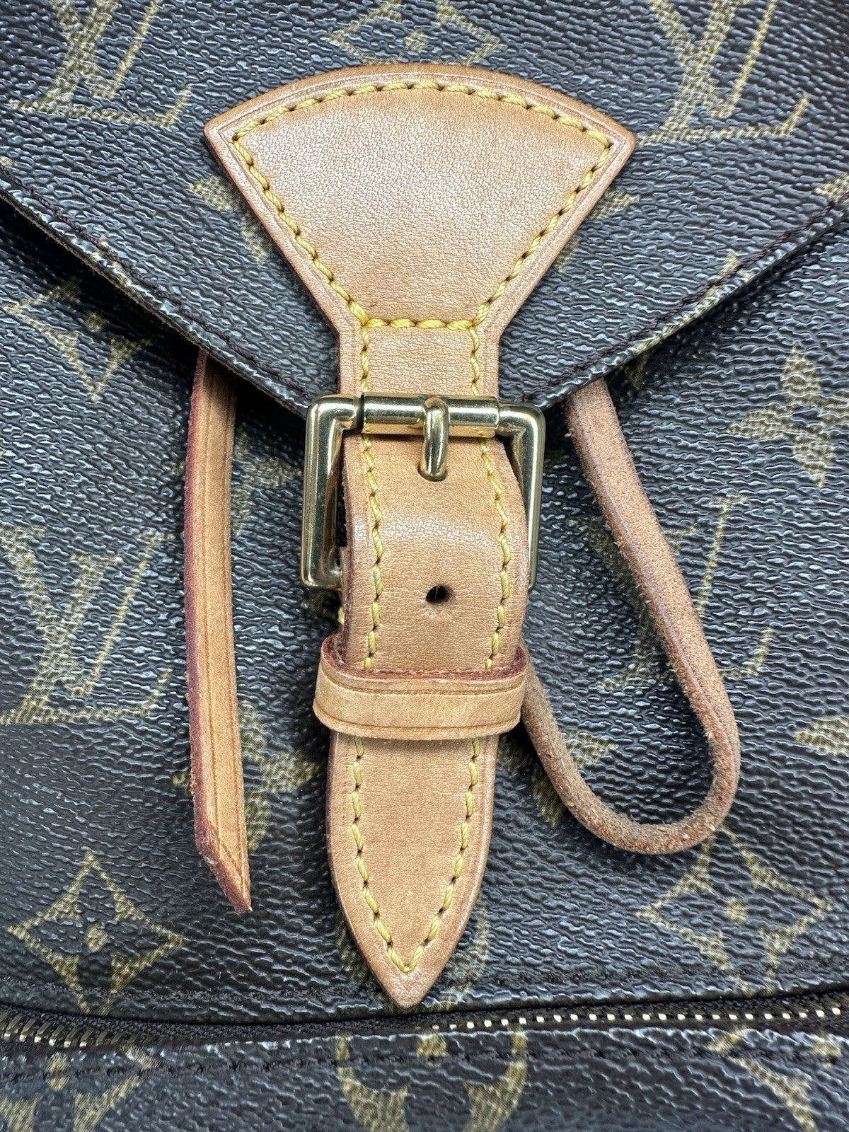 Louis Vuitton Montsouris PM Rucksack Backpack Monogram March 2003 M51136