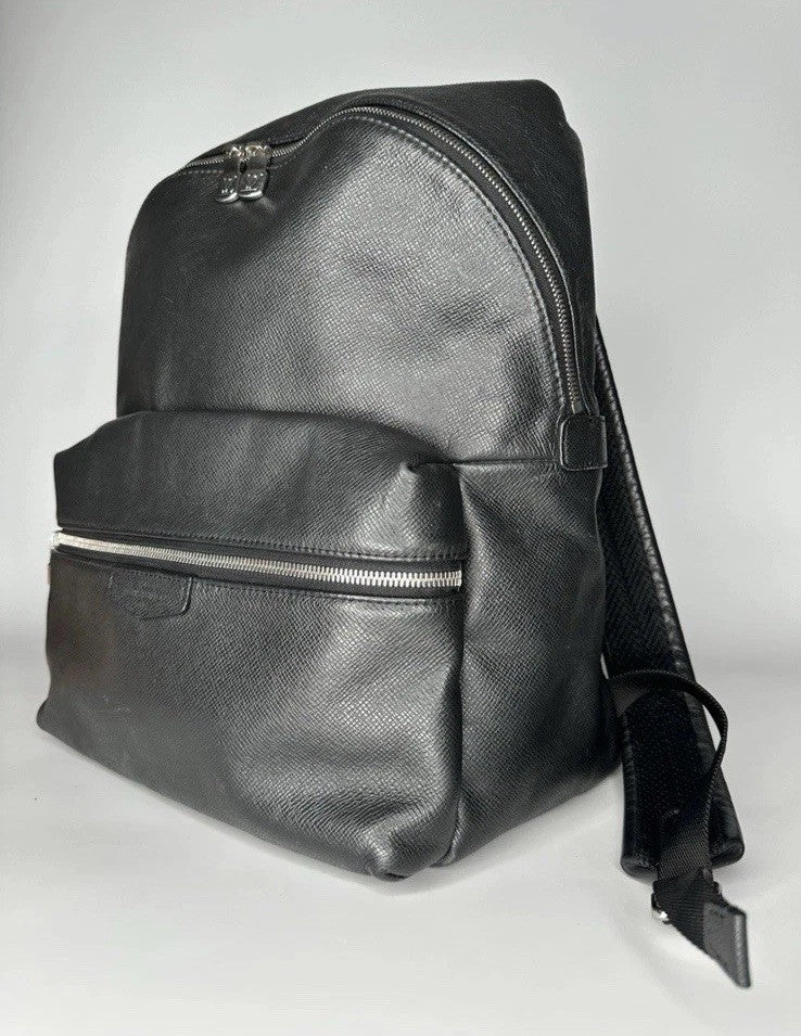 Louis Vuitton Discovery Backpack PM Black Leather Taiga