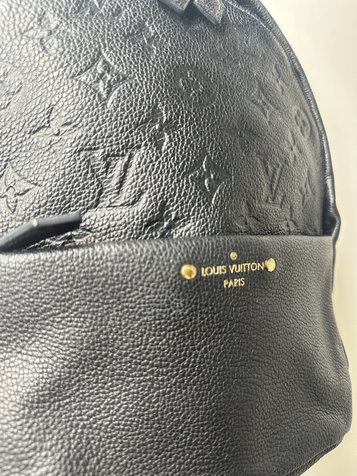 Louis Vuitton Sorbonne Backpack Black Empriente Leather (Discontinued & Rare)