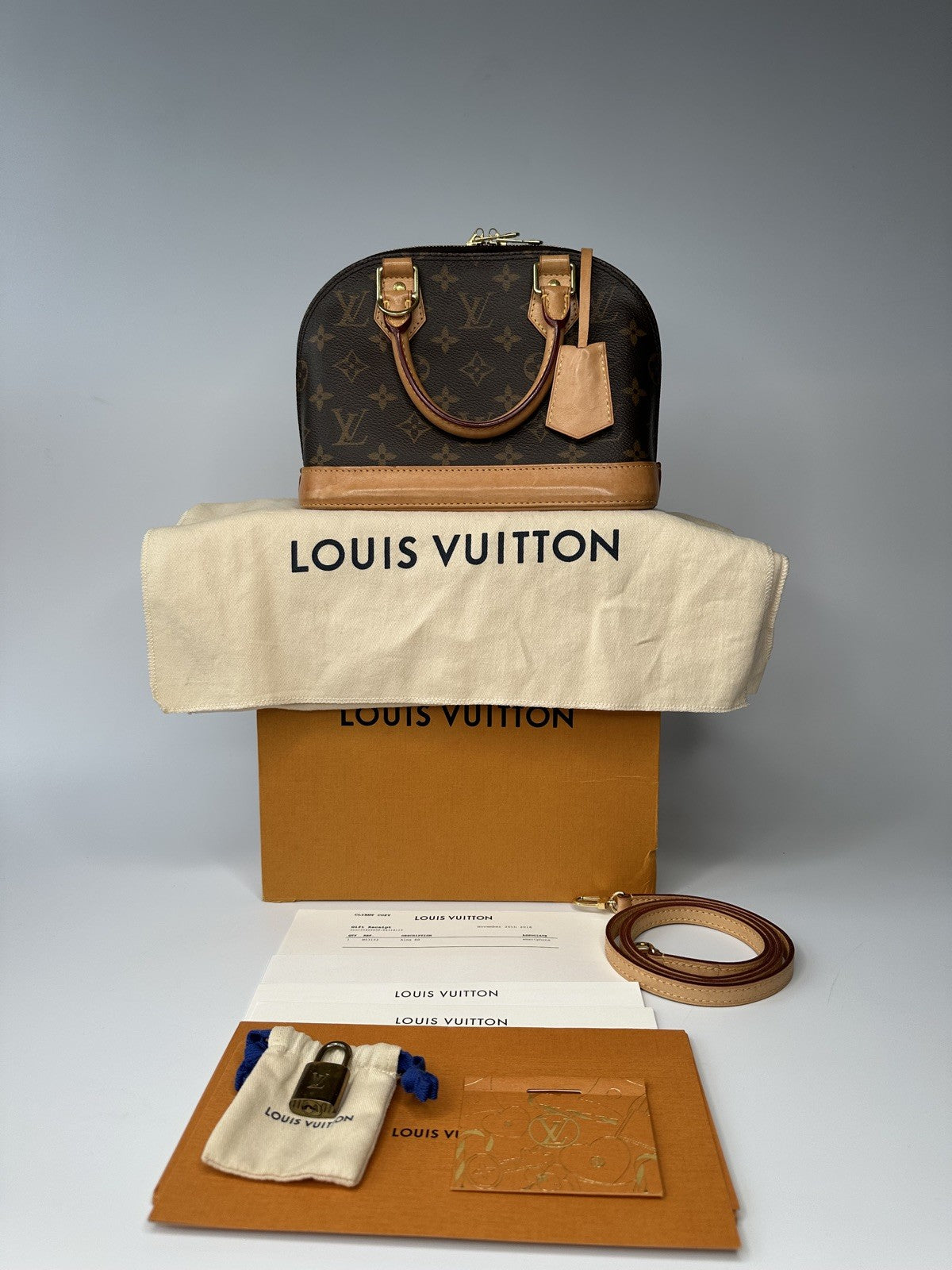 Louis Vuitton Alma BB  M53152 (November 2018) Monogram Canvas RRP £1450