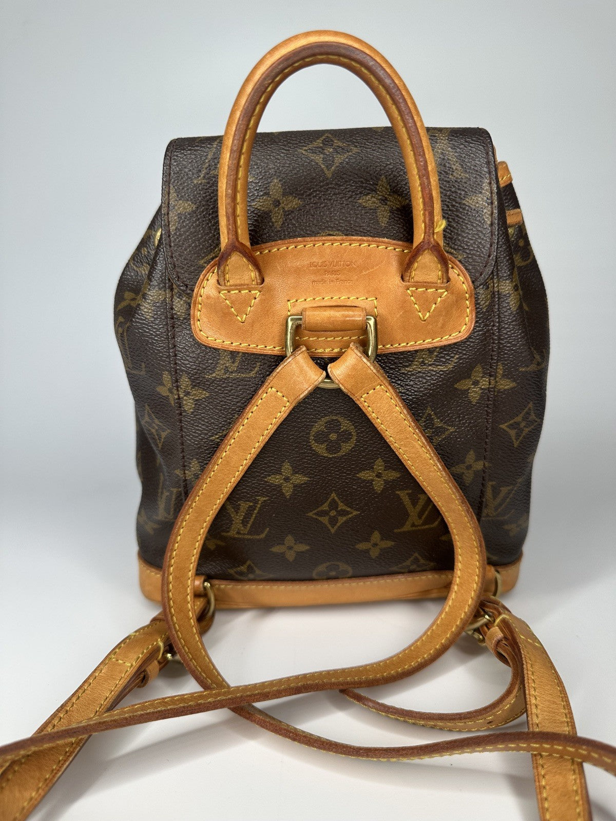 Louis Vuitton Montsouris Mini Rucksack Backpack Monogram September 1996 M11199
