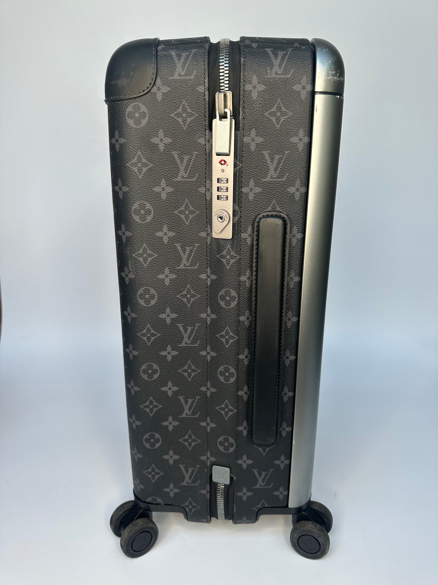 Louis Vuitton Horizon 55 Monogram Eclipse Suitcase Hand Luggage Carry-On Travel
