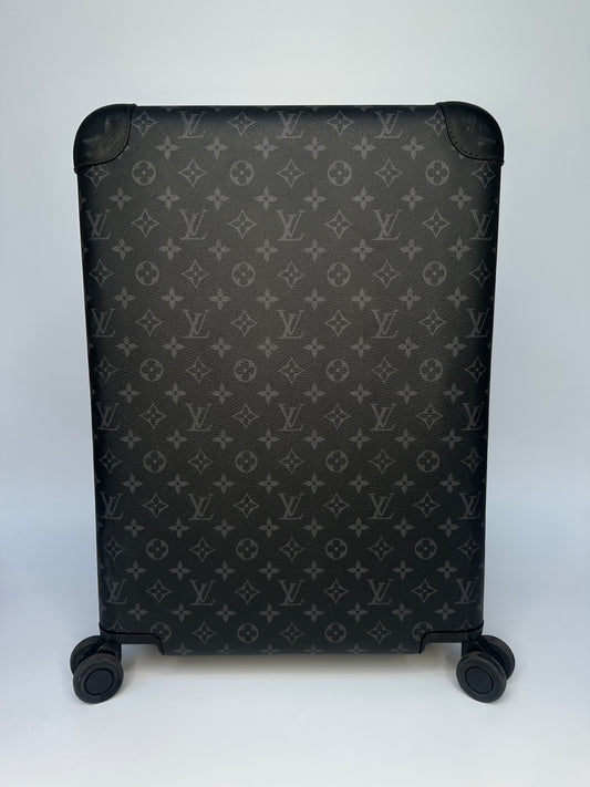 Louis Vuitton Horizon 55 Monogram Eclipse Suitcase Hand Luggage Carry-On Travel