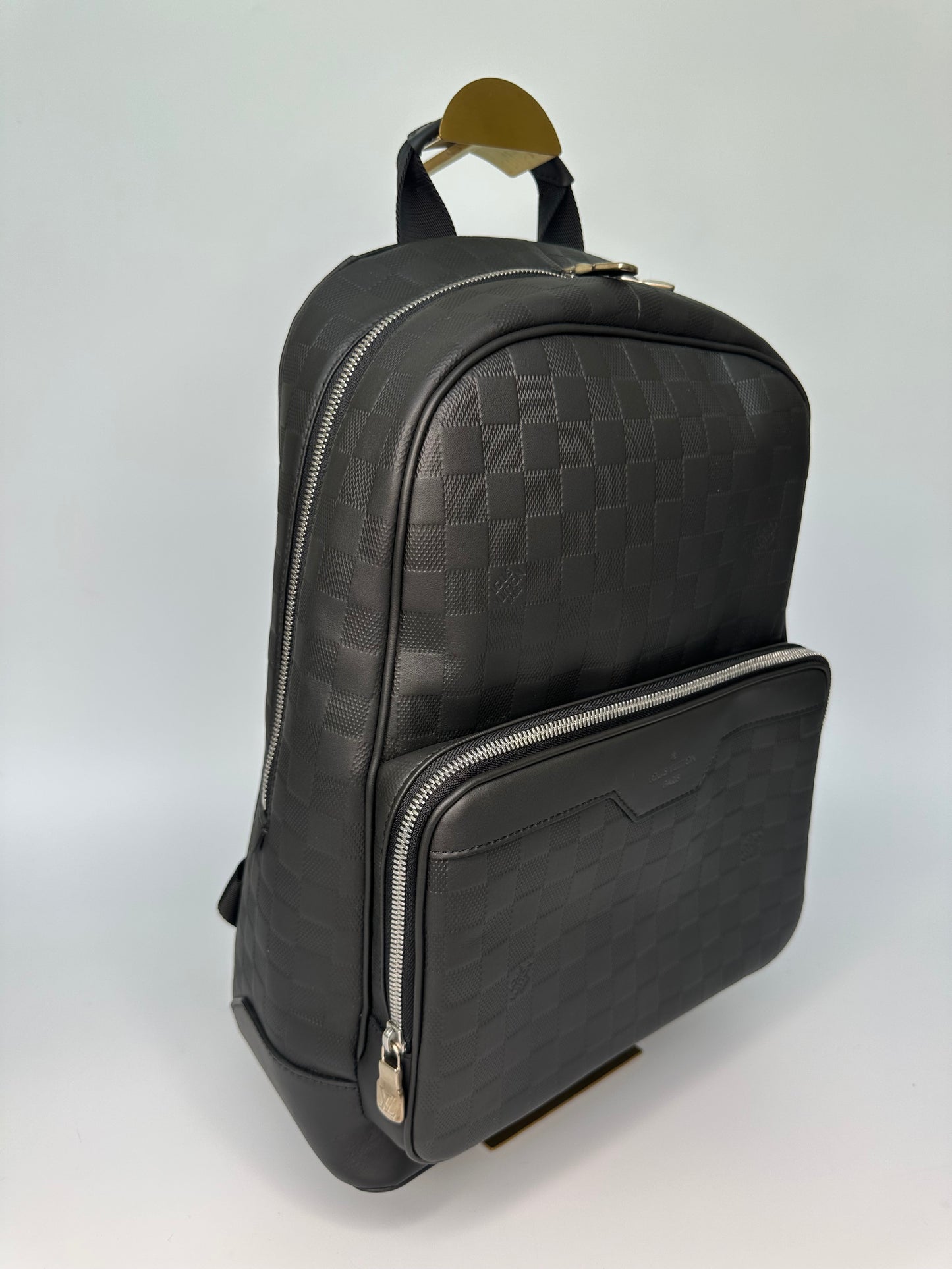 Louis Vuitton Campus Backpack Black Damier Leather
