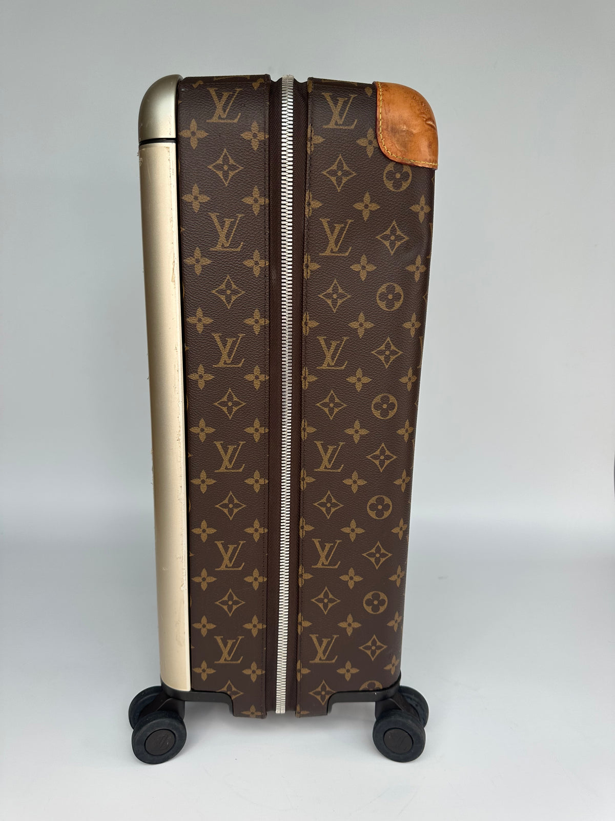 Louis Vuitton Horizon 55 Hand Luggage Carry On Case LV Monogram Brown & Beige (2)