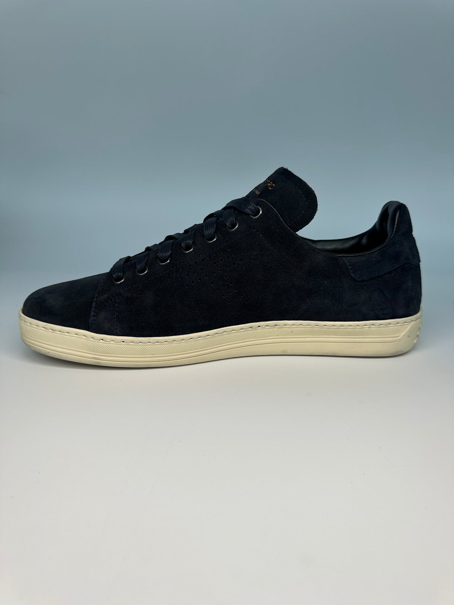 Tom Ford Trainers UK9 RRP £890 Dark Navy Blue Suede