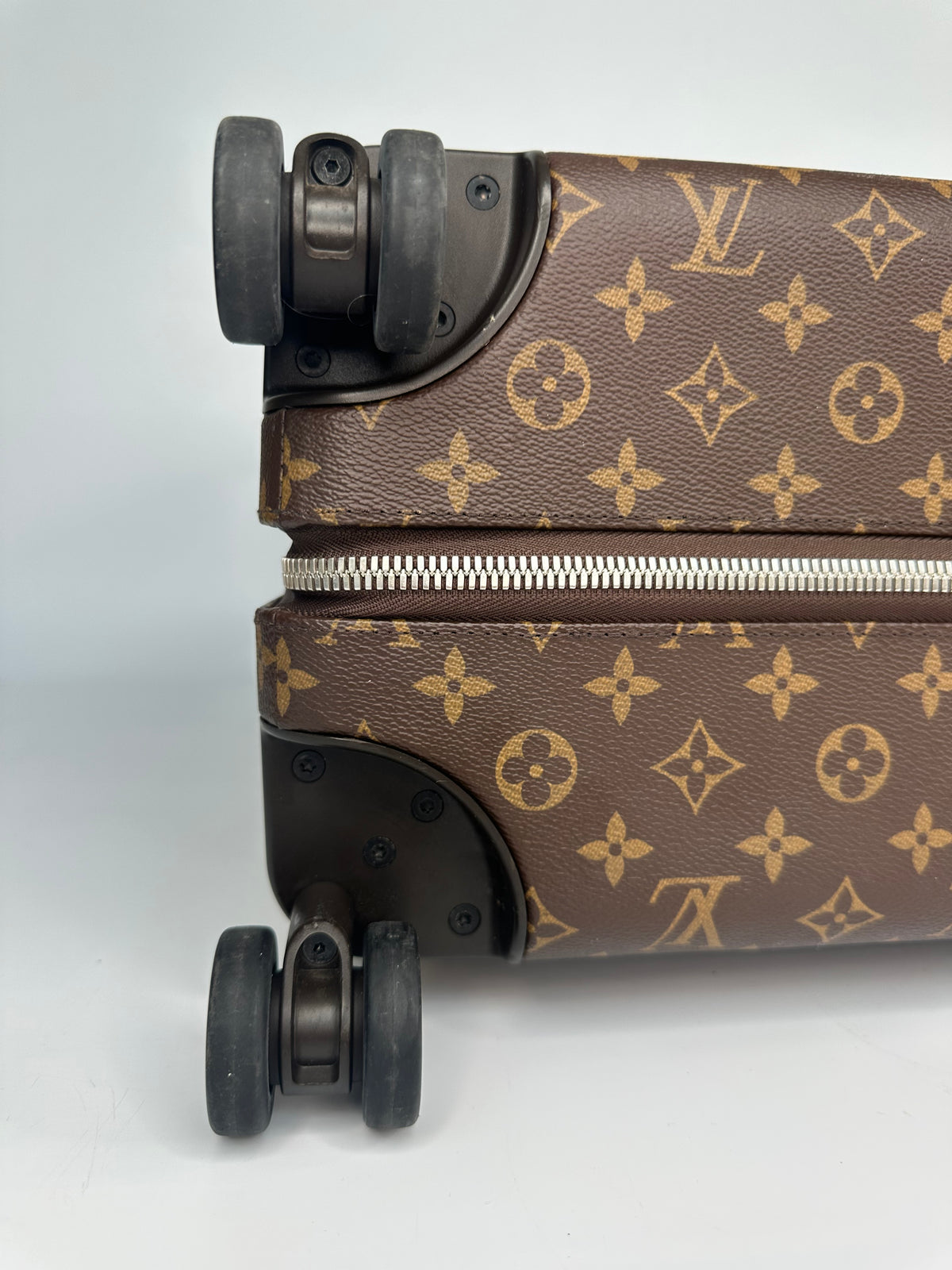 Louis Vuitton Horizon 55 Hand Luggage Carry On Case LV Monogram Brown & Beige (2)