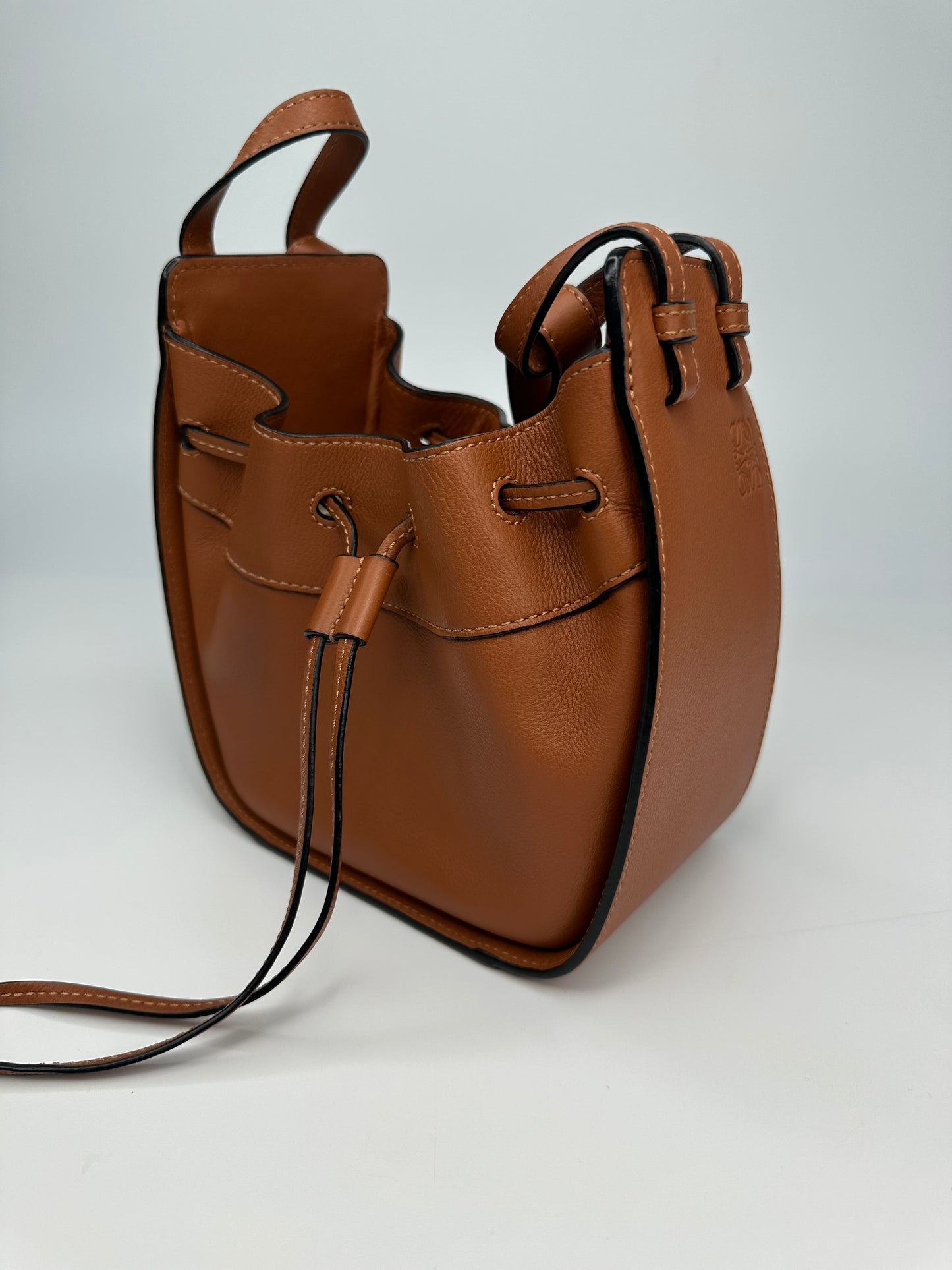Loewe Hammock Leather Handbag Immaculate Condition Brown RRP £2085