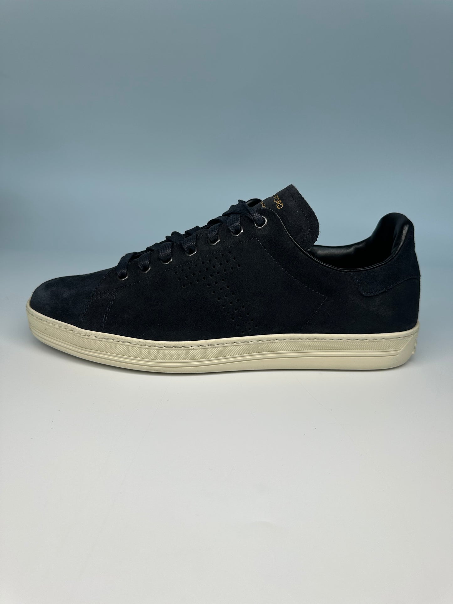 Tom Ford Trainers UK9 RRP £890 Dark Navy Blue Suede