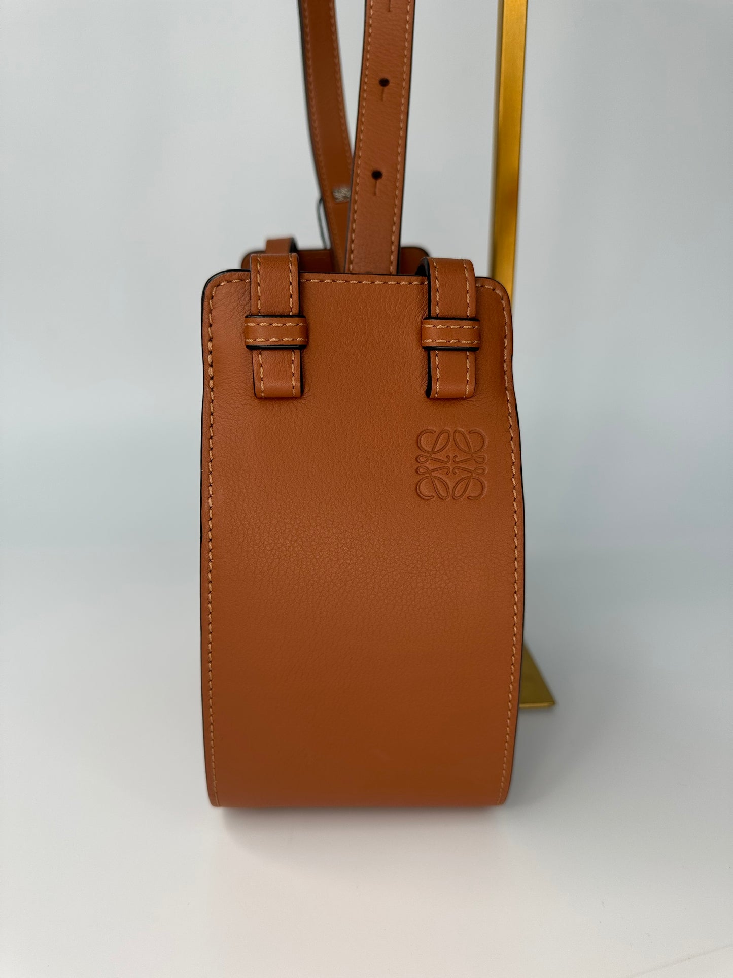 Loewe Hammock Leather Handbag Immaculate Condition Brown RRP £2085