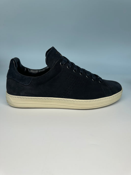 Tom Ford Trainers UK9 RRP £890 Dark Navy Blue Suede
