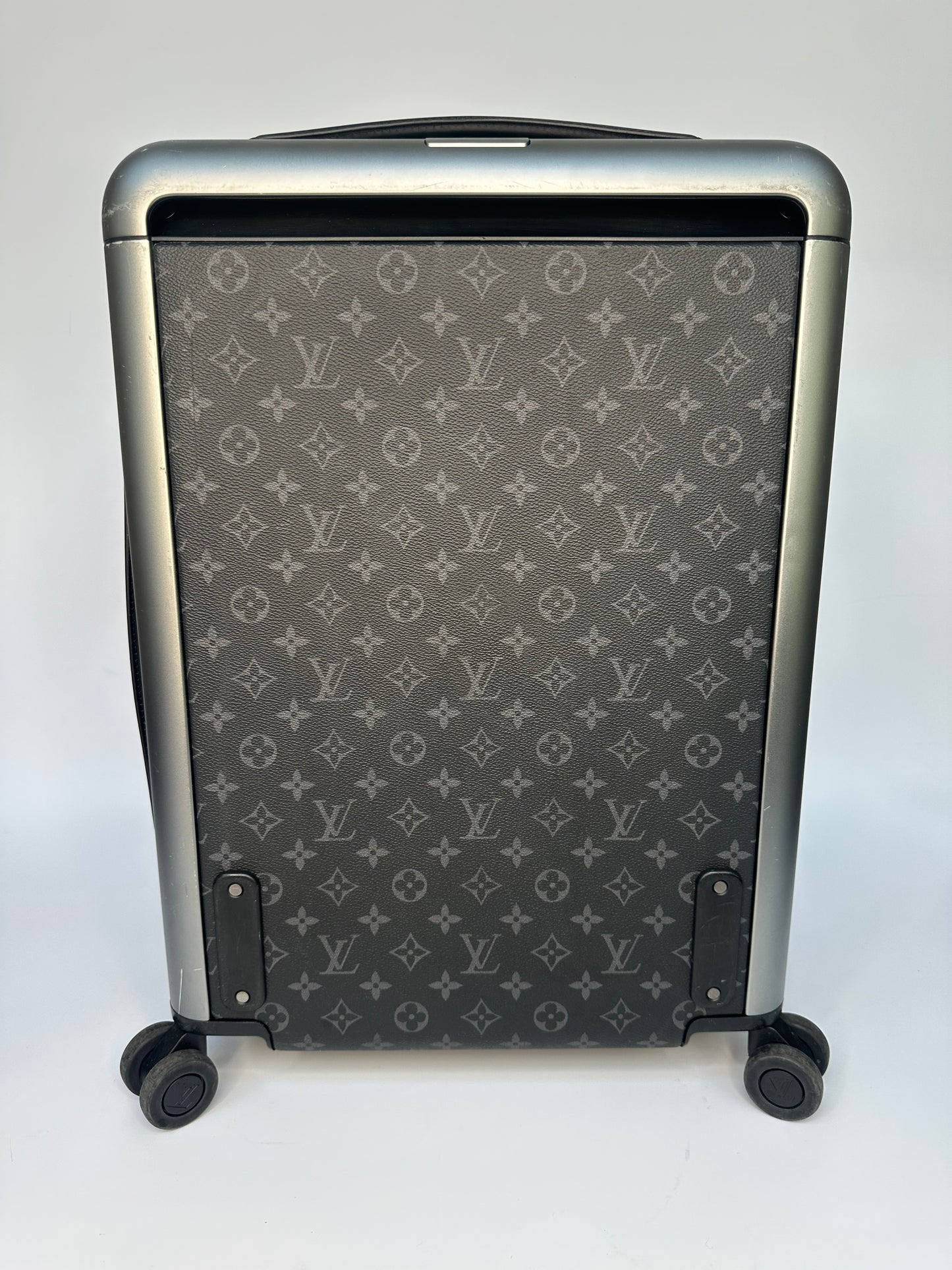 Louis Vuitton Horizon 55 Monogram Eclipse Suitcase Hand Luggage Carry-On Travel