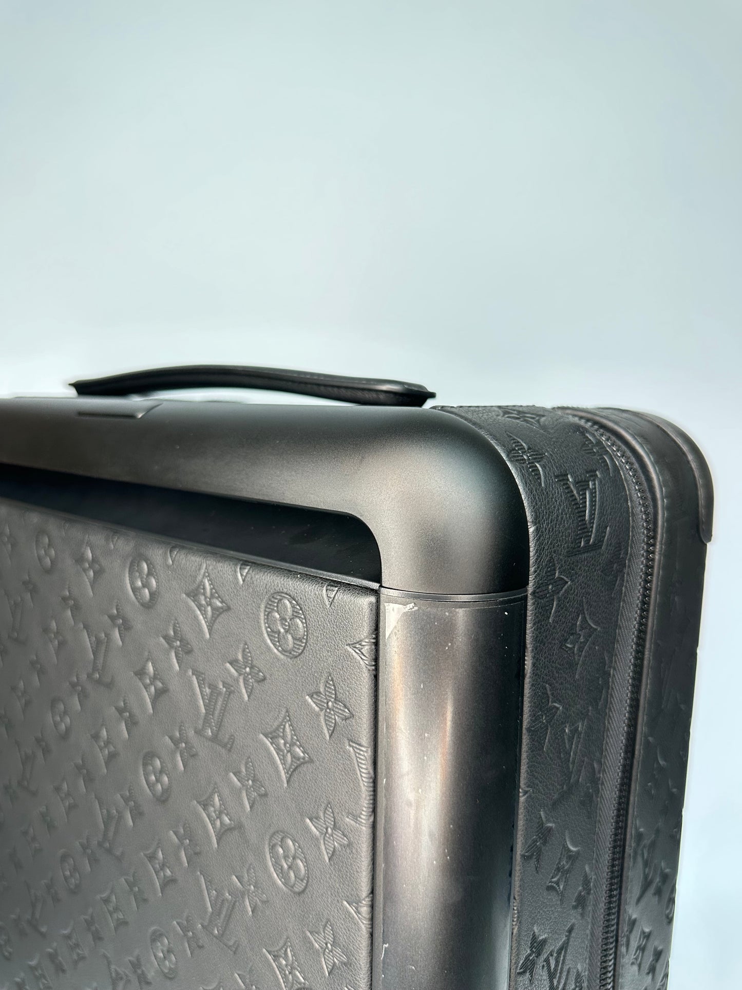 Louis Vuitton Horizon 55 carry-on suitcase in Monogram Shadow leather