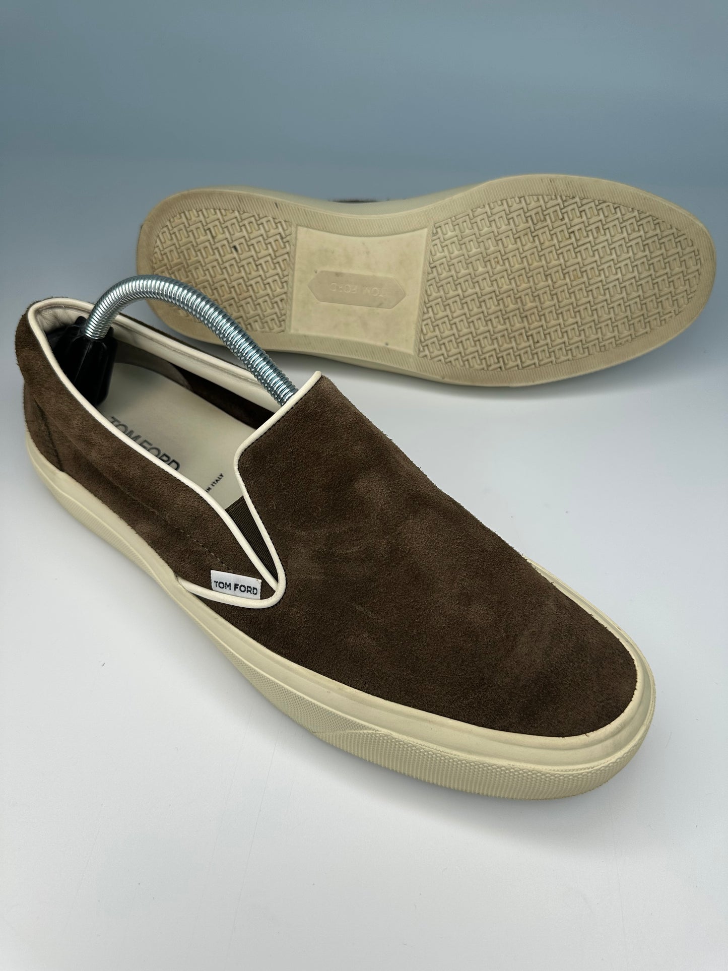 Tom Ford Slip On Suede Khaki UK9 RRP £850