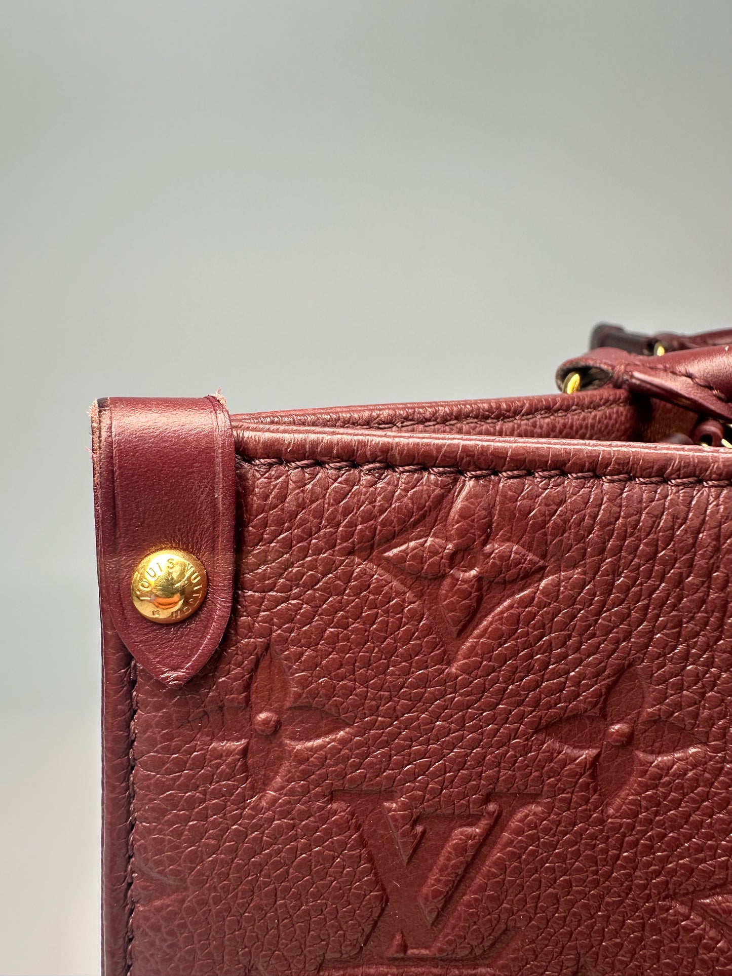 Louis Vuitton OnTheGo MM - M46601 - Wine - Leather