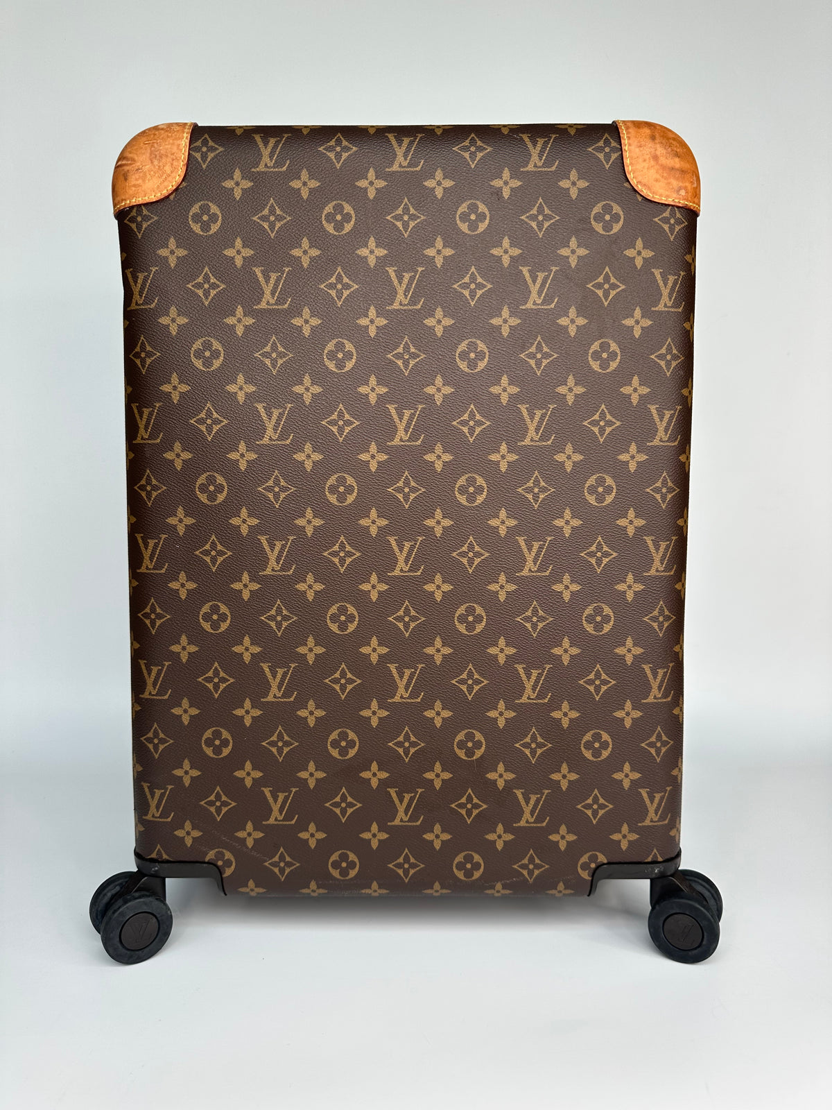 Louis Vuitton Horizon 55 Hand Luggage Carry On Case LV Monogram Brown & Beige (2)