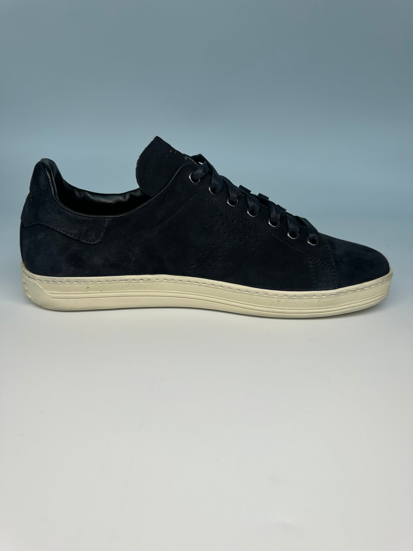 Tom Ford Trainers UK9 RRP £890 Dark Navy Blue Suede