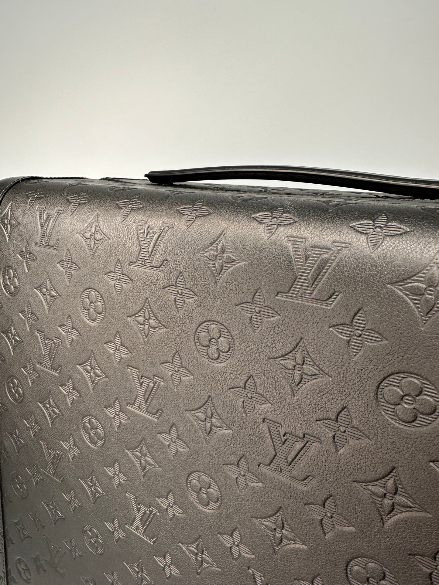 Louis Vuitton Horizon 55 carry-on suitcase in Monogram Shadow leather
