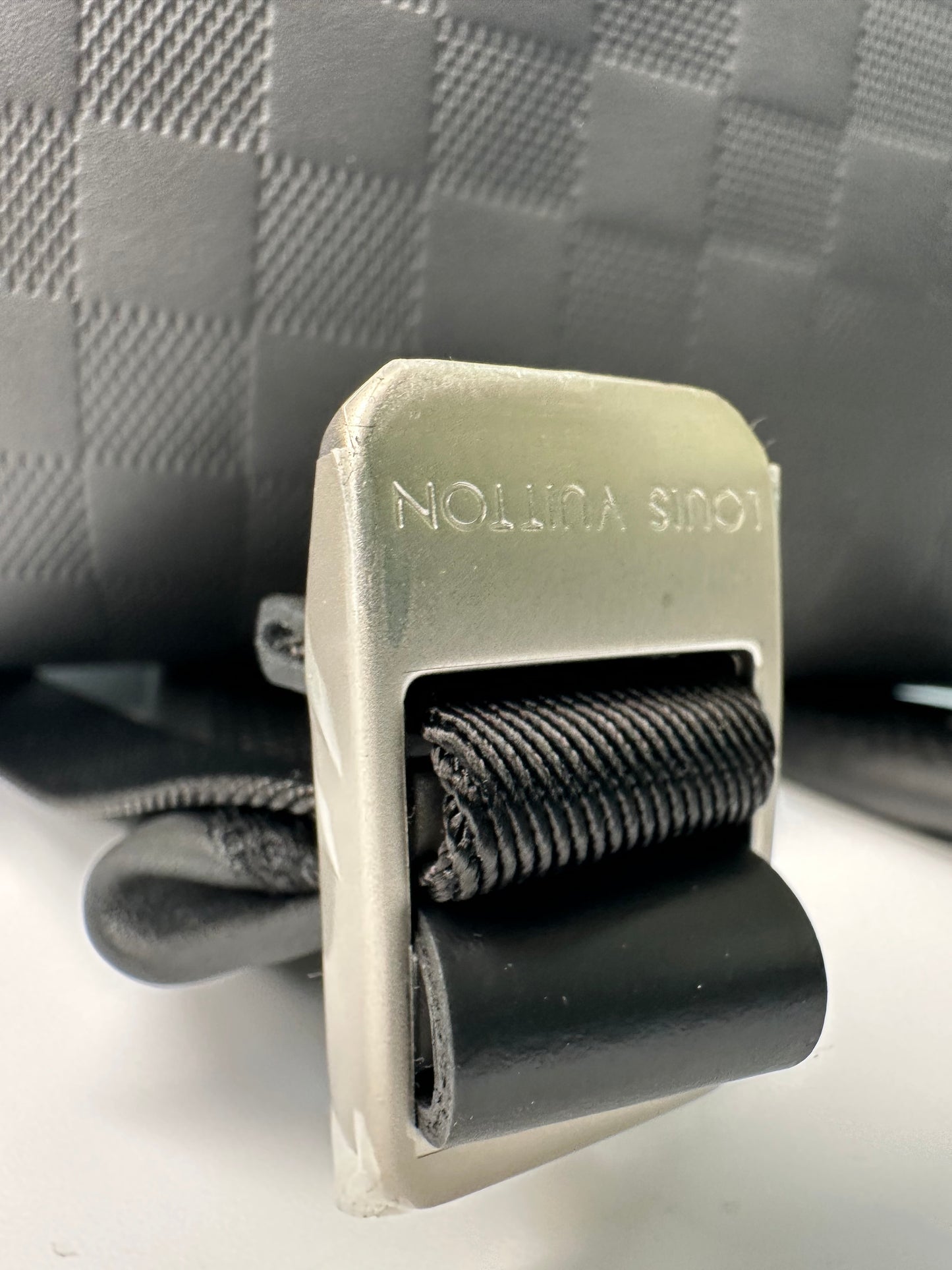Louis Vuitton Campus Backpack Black Damier Leather