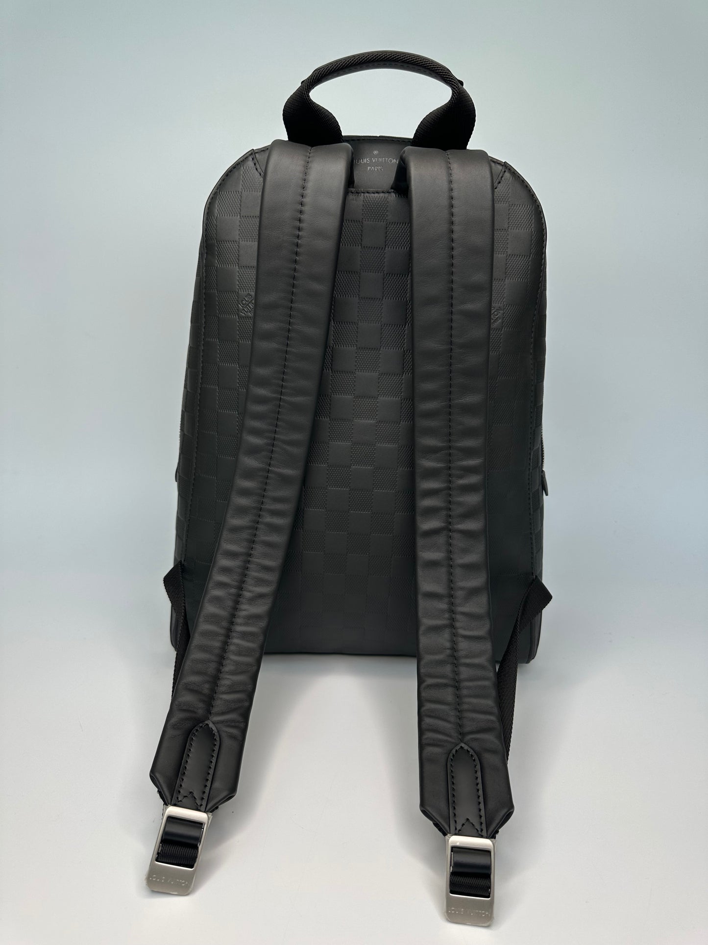 Louis Vuitton Campus Backpack Black Damier Leather