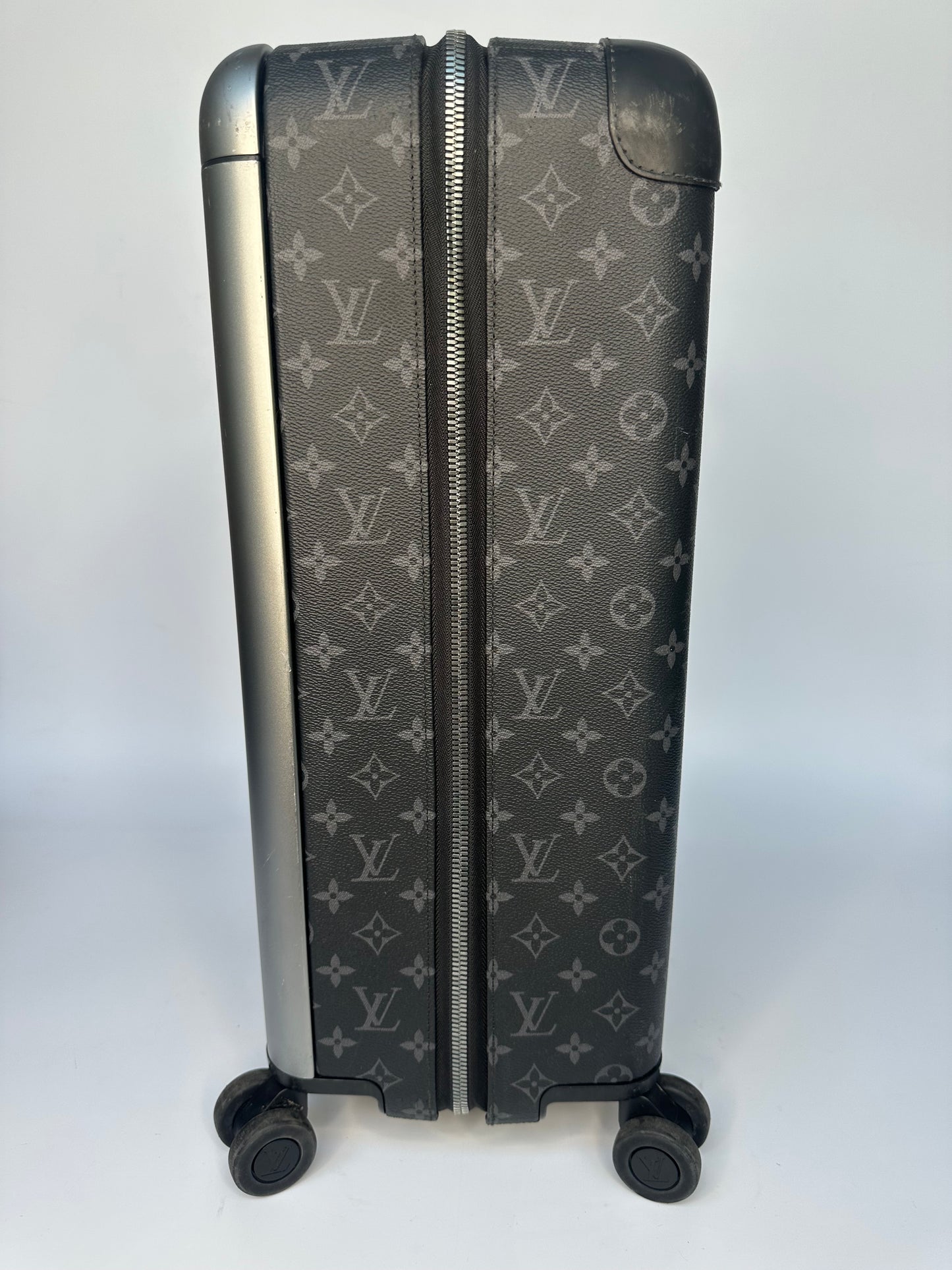 Louis Vuitton Horizon 55 Monogram Eclipse Suitcase Hand Luggage Carry-On Travel