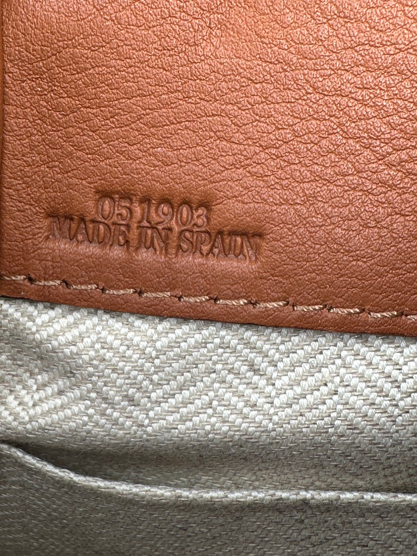 Loewe Hammock Leather Handbag Immaculate Condition Brown RRP £2085