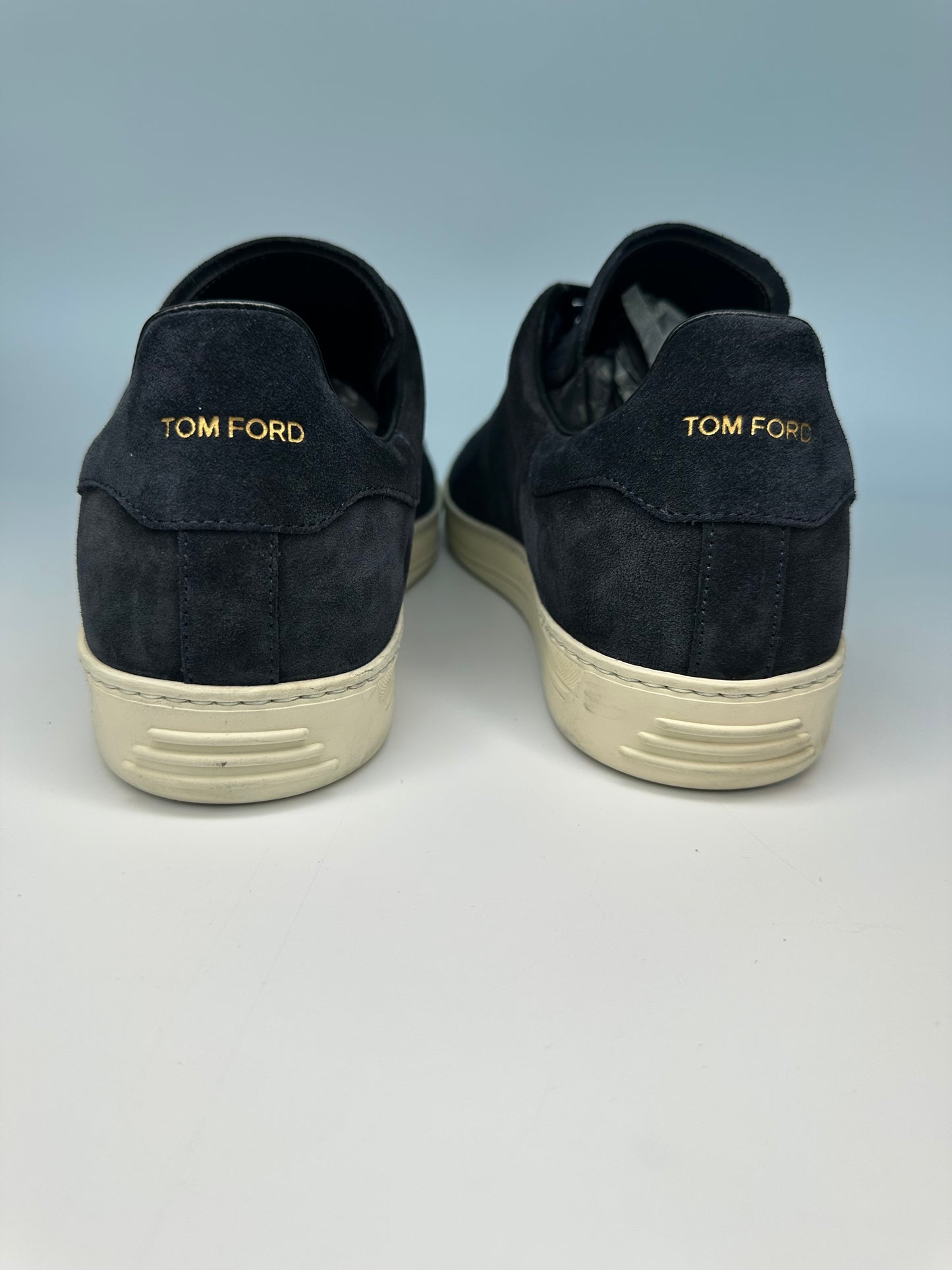 Tom Ford Trainers UK9 RRP £890 Dark Navy Blue Suede