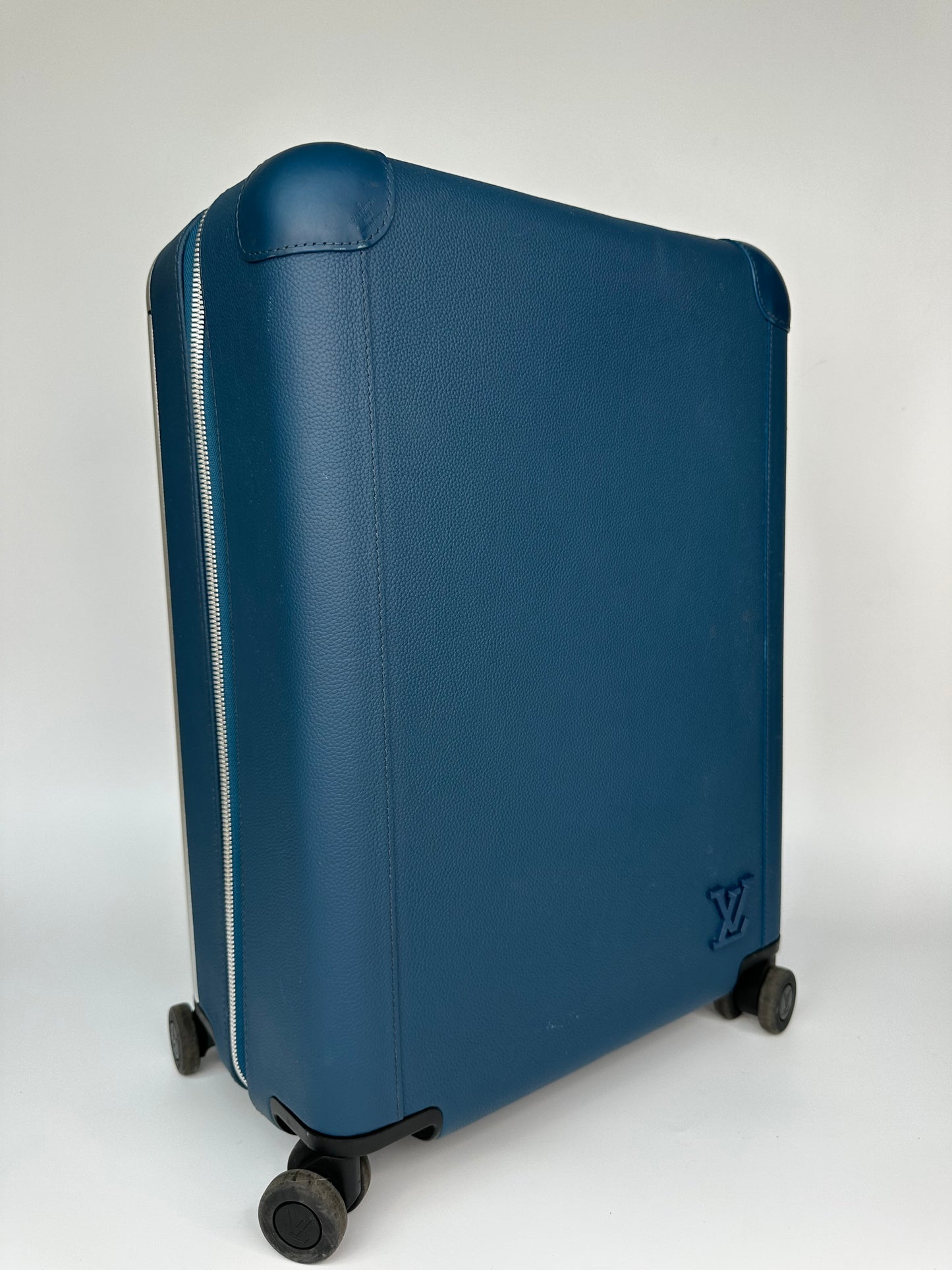 Louis Vuitton Horizon 55 LV Aerogram Atlantic Blue Grained Leather RRP £3700