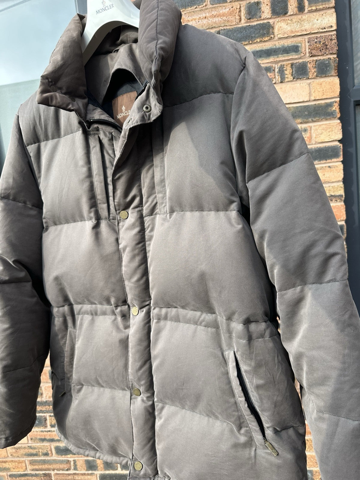 Moncler Goose Down Puffer Jacket 2003 Size 4 M Norme Afnor G32-003 Grenoble Ski