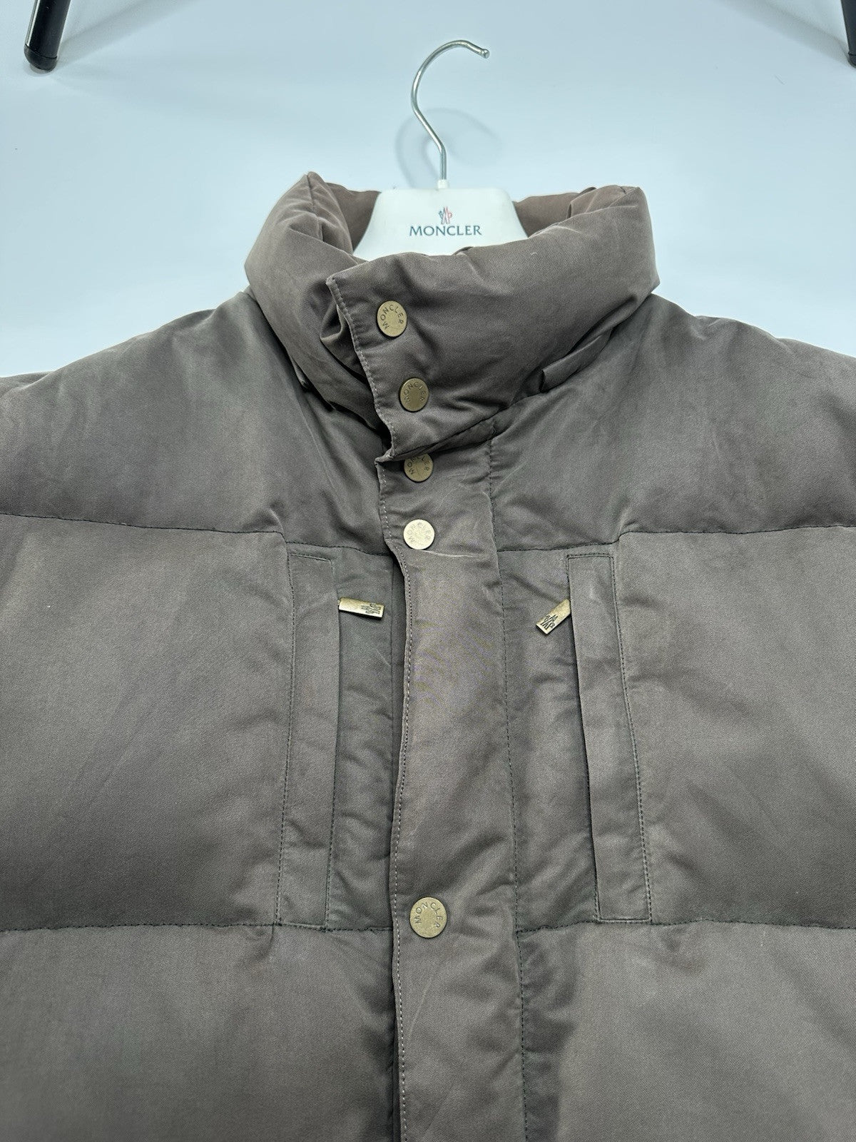 Moncler Goose Down Puffer Jacket 2003 Size 4 M Norme Afnor G32-003 Grenoble Ski