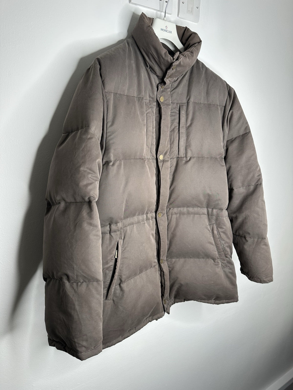 Moncler Goose Down Puffer Jacket 2003 Size 4 M Norme Afnor G32-003 Grenoble Ski