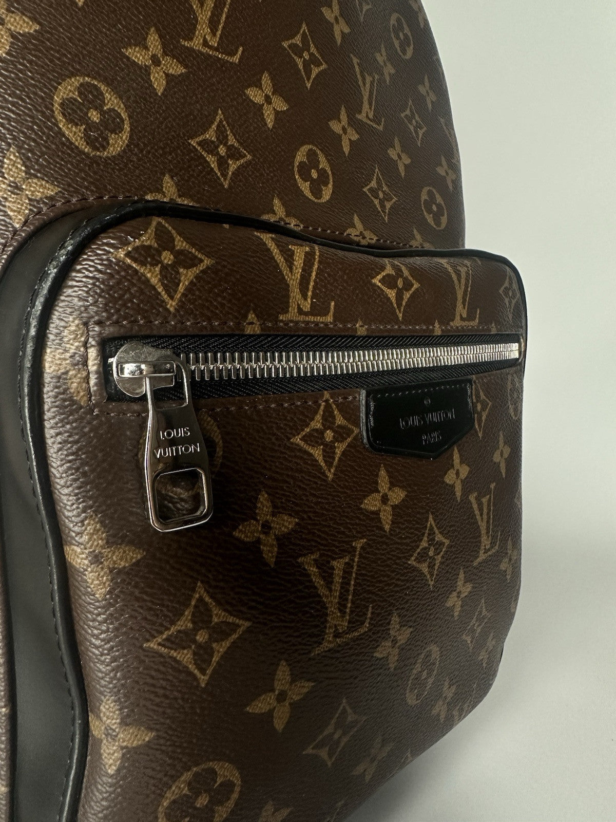 Louis Vuitton Josh Backpack Monogram Classic LV Brown 2019