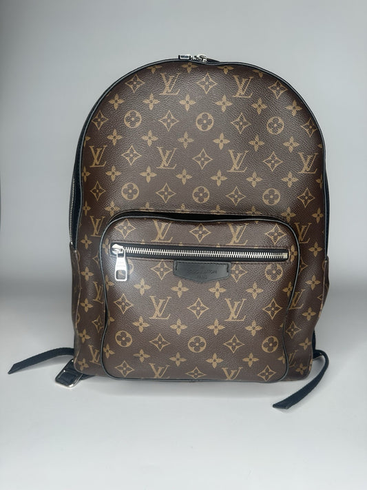 Louis Vuitton Josh Backpack Monogram Classic LV Brown 2019