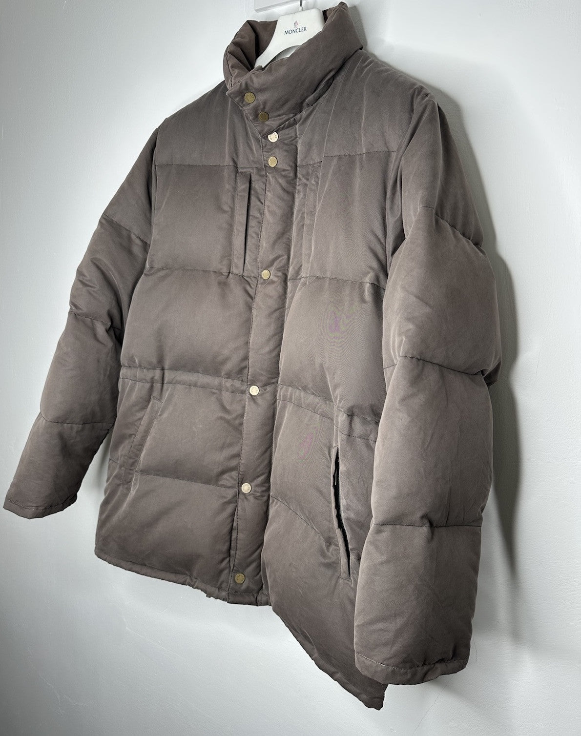 Moncler Goose Down Puffer Jacket 2003 Size 4 M Norme Afnor G32-003 Grenoble Ski
